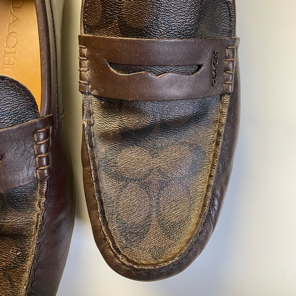 COACH MENS LIAM DRIVER - SIGNATURE JACQUARD - Picture 6 of 7